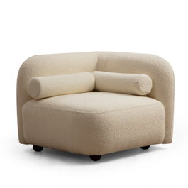 Atelier Del Sofa Victoria Cream Bouclette